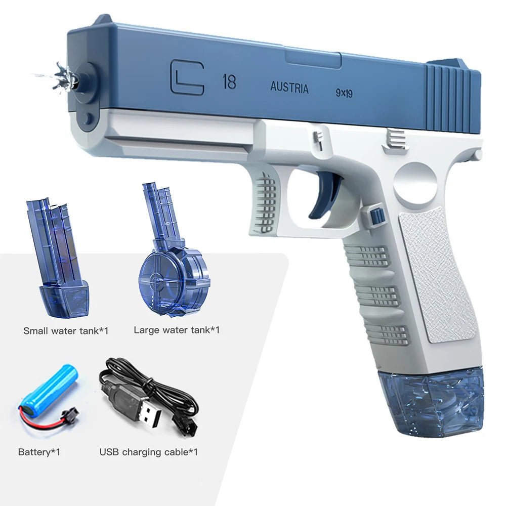 Electric M416 Water Gun – Full - Auto Summer Toy for Kids & Adults - trendbuzzer