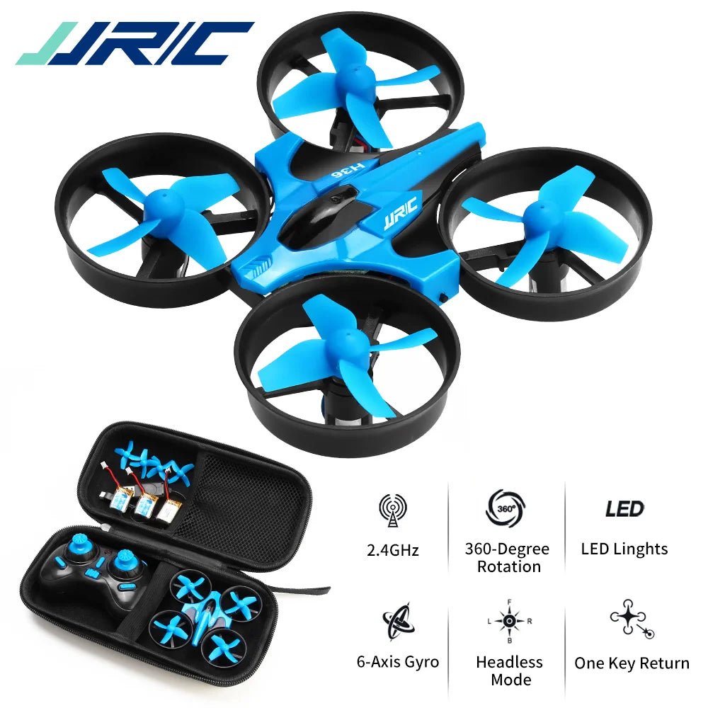 JJRC H36 Mini RC Drone – 4CH 6 - Axis Quadcopter with 360° Flip for Kids - trendbuzzer