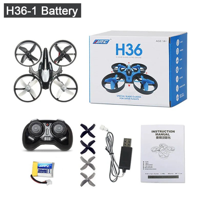 JJRC H36 Mini RC Drone – 4CH 6 - Axis Quadcopter with 360° Flip for Kids - trendbuzzer