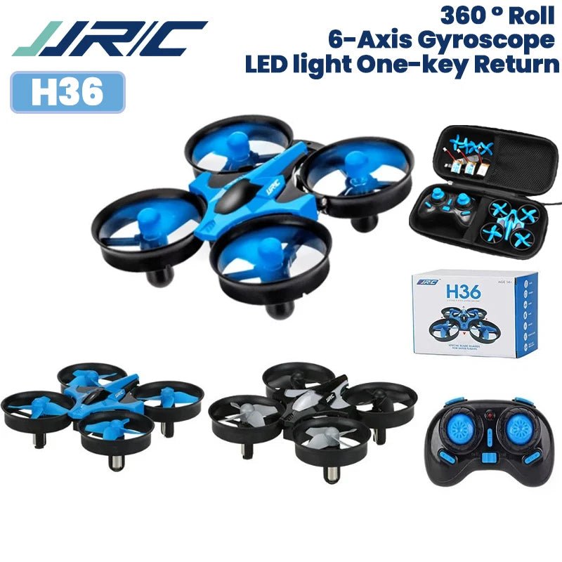 JJRC H36 Mini RC Drone – 4CH 6 - Axis Quadcopter with 360° Flip for Kids - trendbuzzer