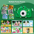 Kids 1080P HD Dinosaur Digital Camera – 32GB Storage & Fun Selfie Toy - trendbuzzer