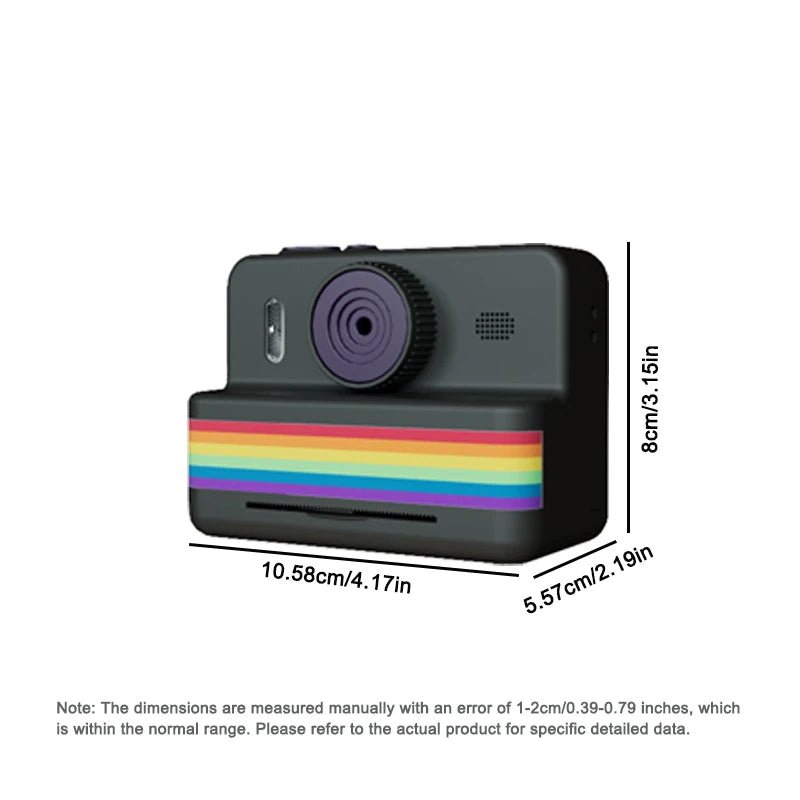 Kids Instant Print Digital Camera – HD Video & Fun Selfie Toy - trendbuzzer