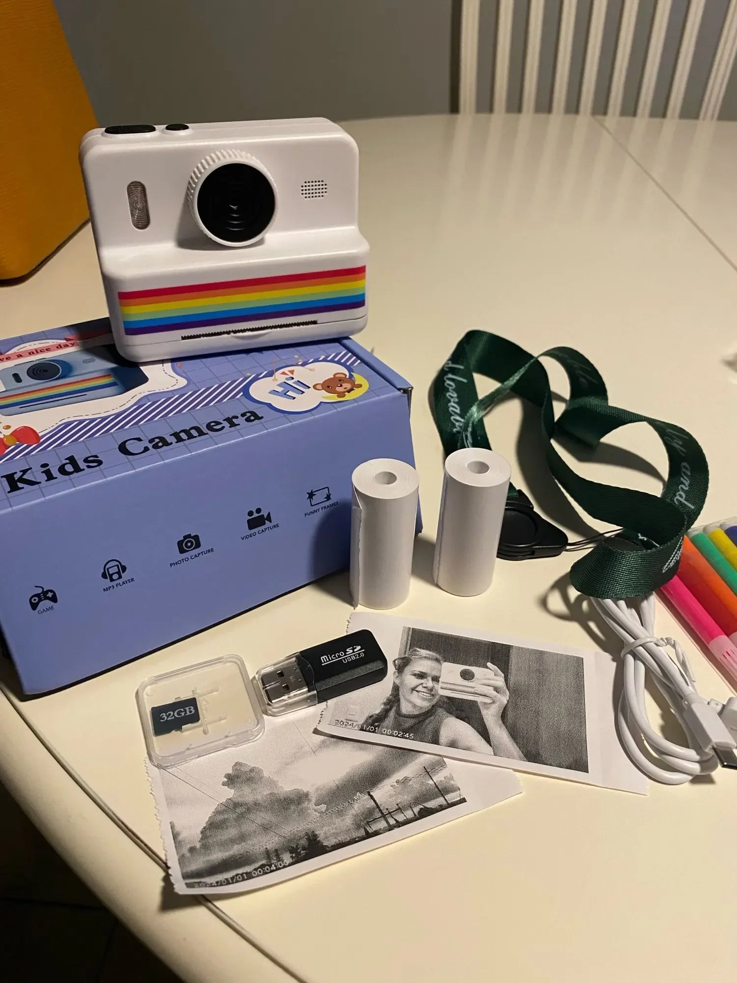 Kids Instant Print Digital Camera – HD Video & Fun Selfie Toy - trendbuzzer