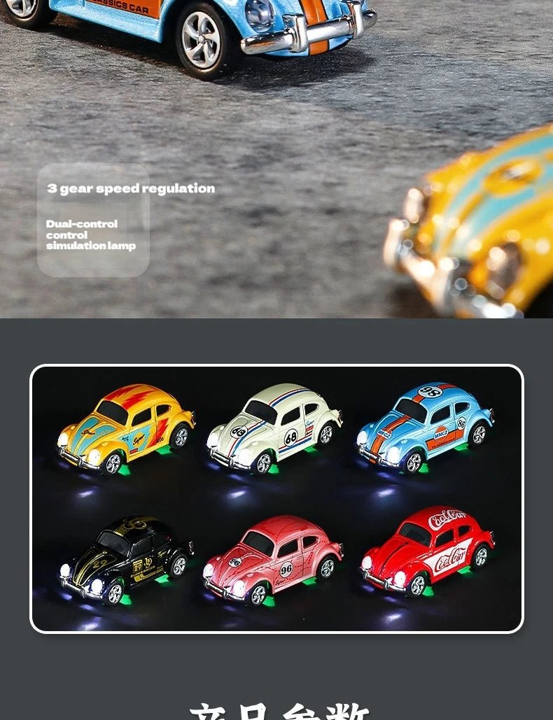 Mini Beetle RC Car – Wireless Alloy Toy with Mobile Remote for Kids & Adults - trendbuzzer