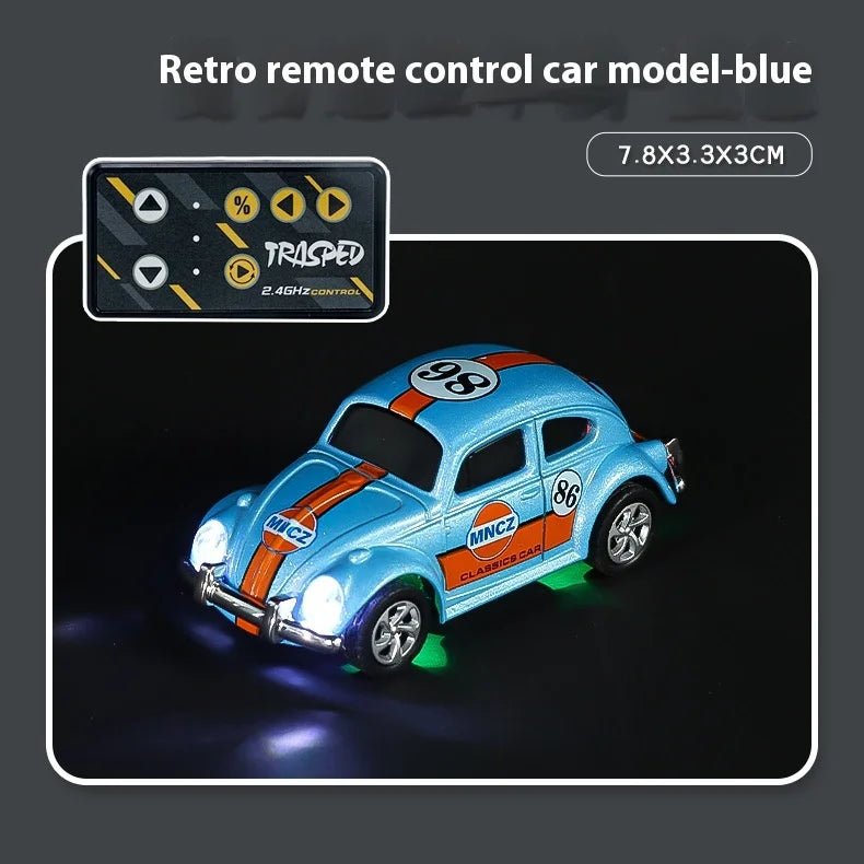 Mini Beetle RC Car – Wireless Alloy Toy with Mobile Remote for Kids & Adults - trendbuzzer