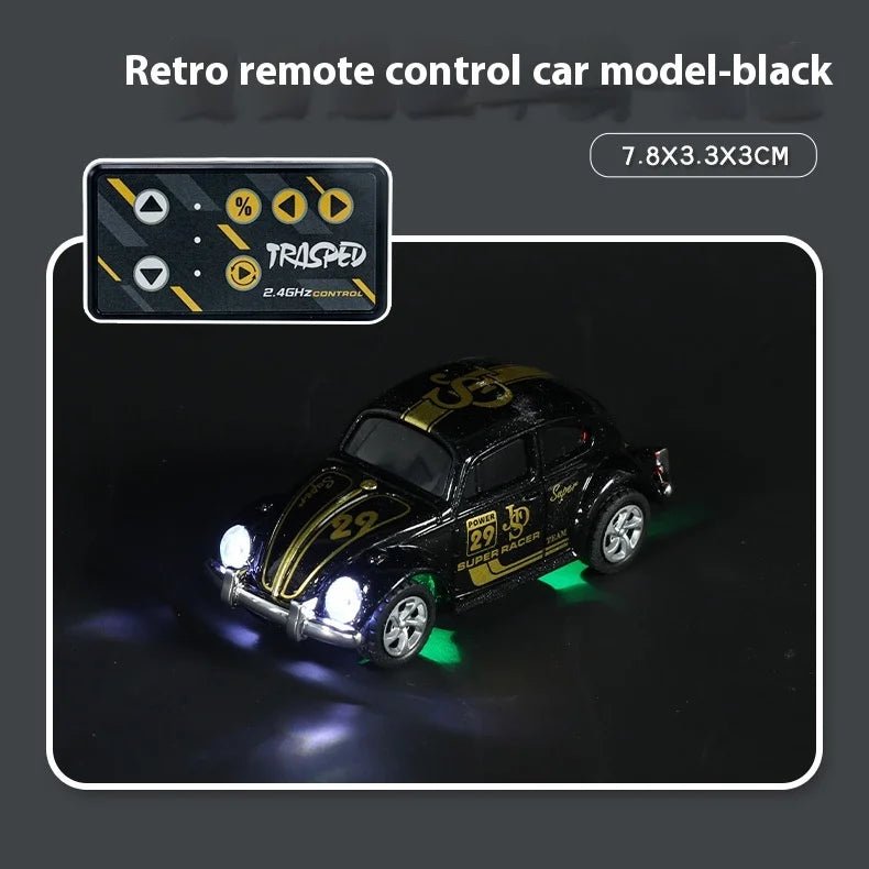 Mini Beetle RC Car – Wireless Alloy Toy with Mobile Remote for Kids & Adults - trendbuzzer