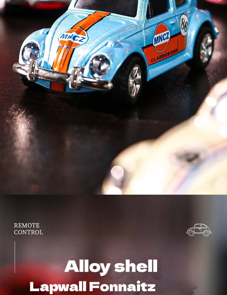 Mini Beetle RC Car – Wireless Alloy Toy with Mobile Remote for Kids & Adults - trendbuzzer