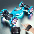 OLOEY 4WD LED Stunt Drift RC Car – Gesture Remote Control Car for Kids & Teens - trendbuzzer