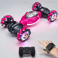 OLOEY 4WD LED Stunt Drift RC Car – Gesture Remote Control Car for Kids & Teens - trendbuzzer
