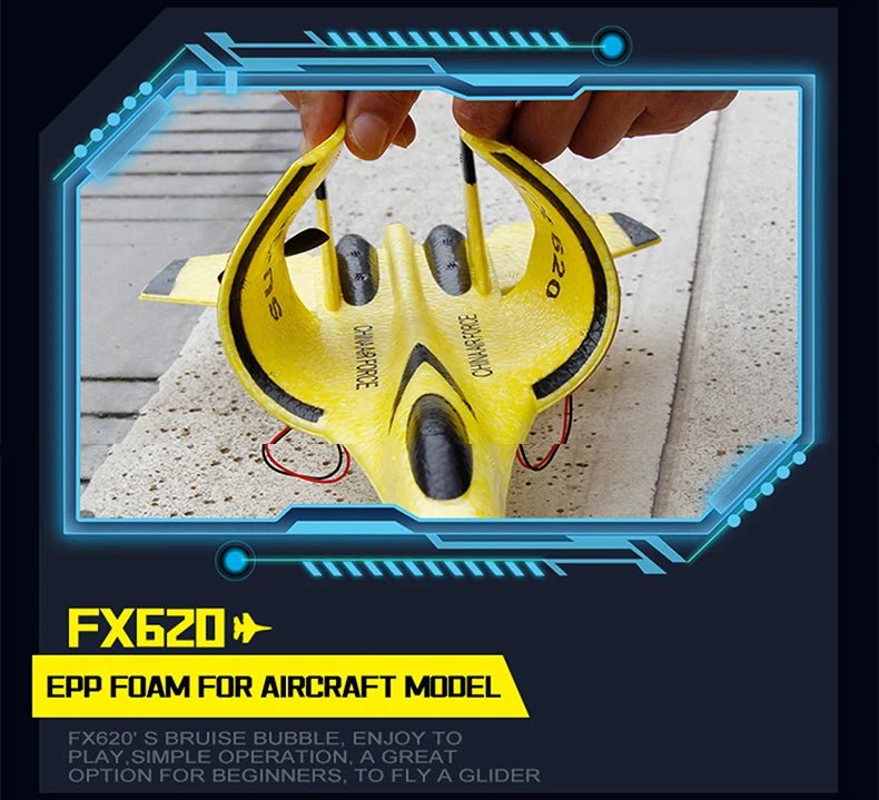 RC SU - 35 Foam Fighter Jet – 2.4G Remote Control Glider Airplane for Kids - trendbuzzer