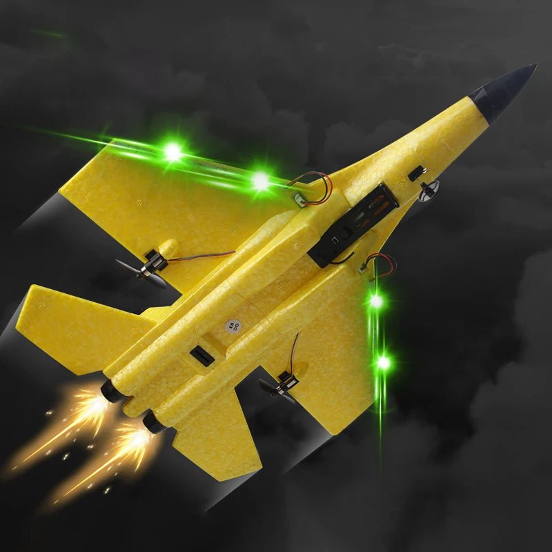 RC SU - 35 Foam Fighter Jet – 2.4G Remote Control Glider Airplane for Kids - trendbuzzer