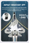 RC SU - 35 Foam Fighter Jet – 2.4G Remote Control Glider Airplane for Kids - trendbuzzer