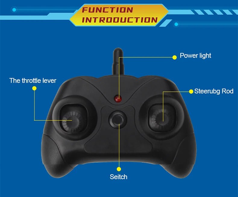 RC SU - 35 Foam Fighter Jet – 2.4G Remote Control Glider Airplane for Kids - trendbuzzer