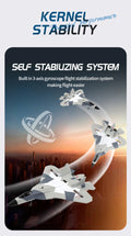 RC SU - 35 Foam Fighter Jet – 2.4G Remote Control Glider Airplane for Kids - trendbuzzer