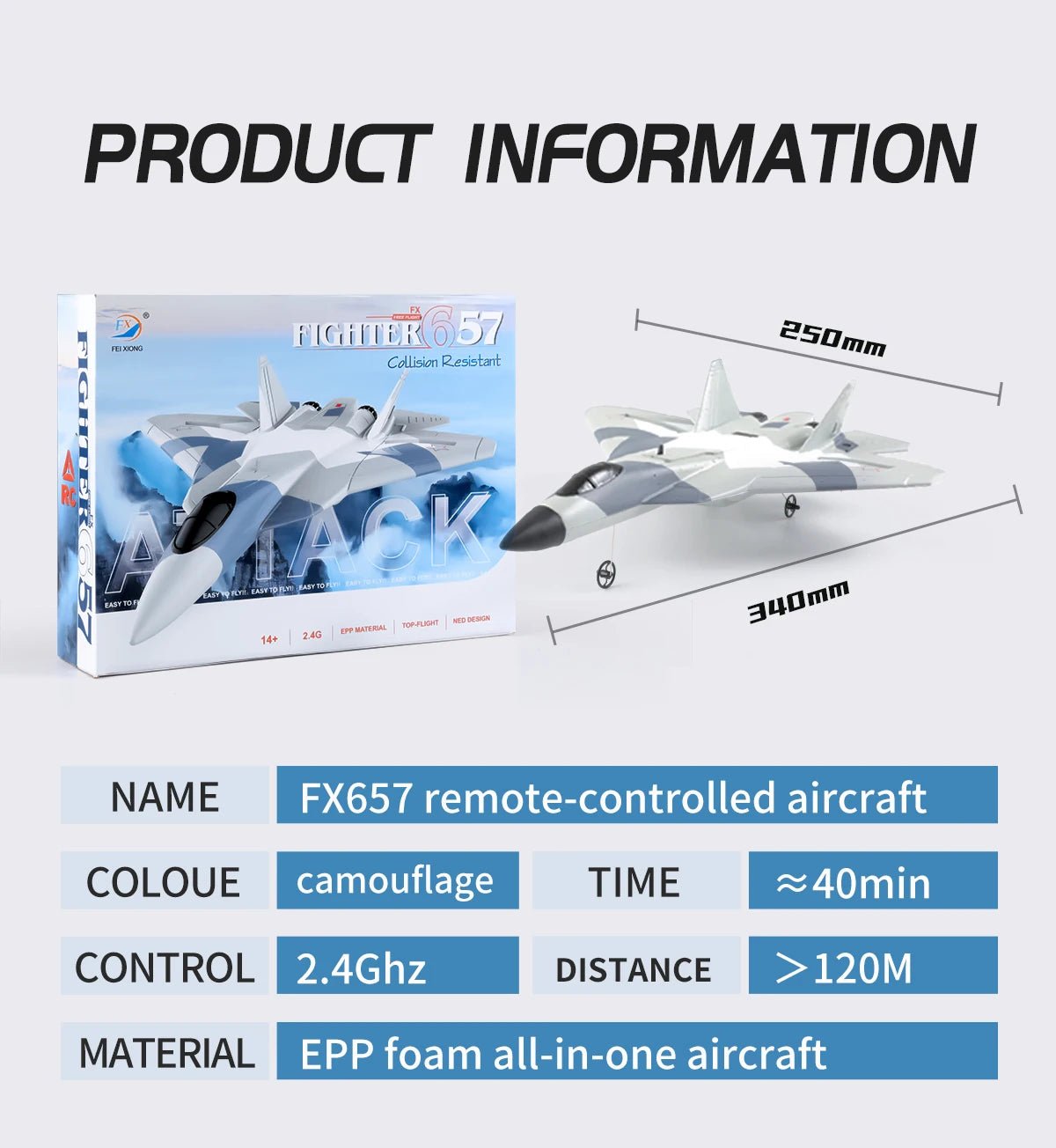 RC SU - 35 Foam Fighter Jet – 2.4G Remote Control Glider Airplane for Kids - trendbuzzer