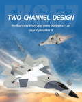 RC SU - 35 Foam Fighter Jet – 2.4G Remote Control Glider Airplane for Kids - trendbuzzer